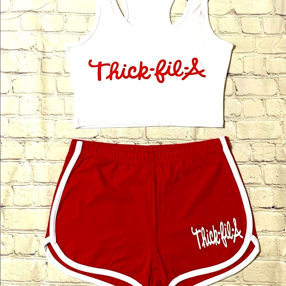 THICK FILA RACER BACK TOP SET